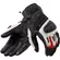 Rev'it DIRT 4 Leather Motorcycle мотоперчатки Black Red