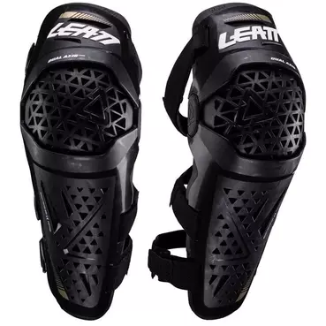 Leatt DUAL AXIS PRO Motorcycle Knee Brace Black