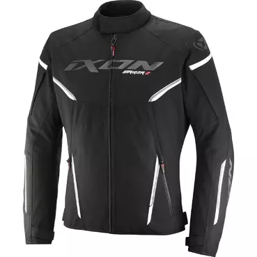 Ixon STRIKER 2 Motorcycle мотокуртка Black White