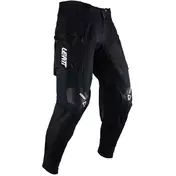Leatt 4.5 Black Elasticated Cross Enduro Motorcycle мотоштаны