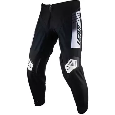 Leatt 4.5 Cross Enduro Motorcycle мотоштаны Black White