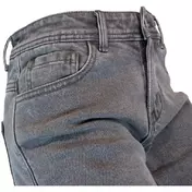 Harisson BONNIE Casual Custom Women's Motorcycle Jeans Grey