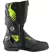 Berik Chaft 3.0 1448-BK Black Fluorescent Yellow Racing Motorcycle мотоботинки