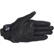 Alpinestars SP X 7 Leather Motorcycle мотоперчатки Black White