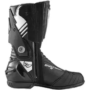 Berik Chaft 3.0 1448-BK Black White Racing Motorcycle мотоботинки