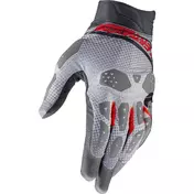 Leatt ADV X-FLOW 5.5 SHORT Adventure Motorcycle мотоперчатки Grey