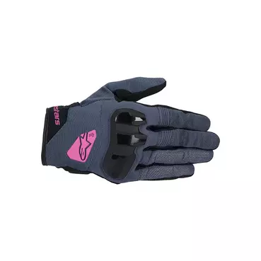 Alpinestars Chrome Women мотоперчатки Asphalt Purple Серый