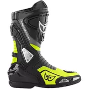 Berik Donington 1563-BK Black Yellow Fluo Racing Motorcycle мотоботинки