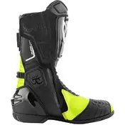 Berik Donington 1563-BK Black Yellow Fluo Racing Motorcycle мотоботинки