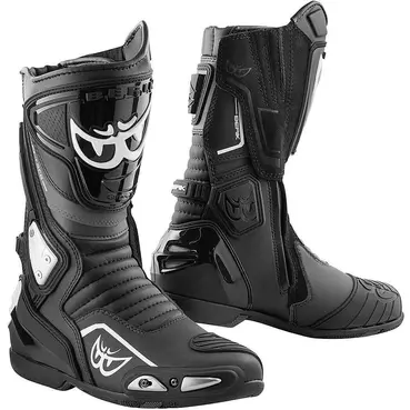 Berik Donington 1563-BK Black Motorcycle Racing мотоботинки