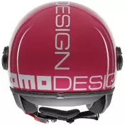 Momo Design FGTR CLASSIC Candy Fuchsia White Jet Motorcycle Мотошлем