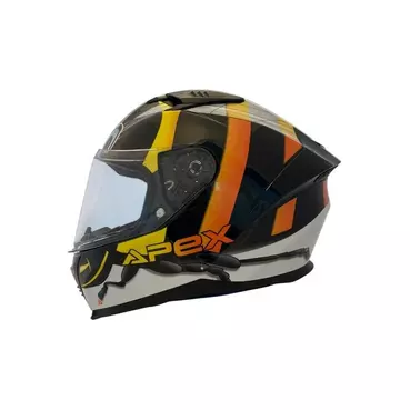 Apex Fi100 Jnr Bee Мотошлем Black Желтый