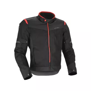 Acerbis Ce Ramsey Vented 2.0 мотокуртка Black Red Красный