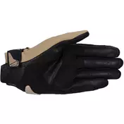 Alpinestars SP X 3 Leather Motorcycle мотоперчатки Dark Khaki Brown Black