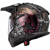 LS2 MX702 PIONEER 2 RANGI Off-Road Full Face Motorcycle Мотошлем Black