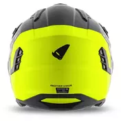 Ufo SHERATAN JET Jet Motorcycle Мотошлем Fluorescent Yellow Black