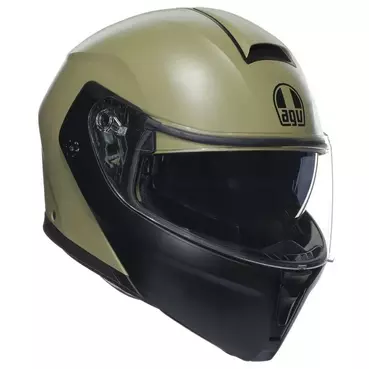 AGV Streetmodular E2206 MPLK Modular Helmet Matt Pastello Green / Black