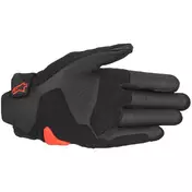Alpinestars SP X 5 AIR Leather Motorcycle мотоперчатки Black Fluorescent Red