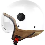 Motocubo 721 ANT White Motorcycle Jet Мотошлем