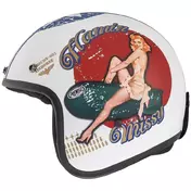 Premier Custom Jet Motorcycle Мотошлем CLASSIC PIN UP 8 BM