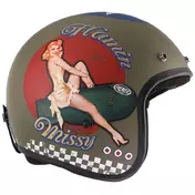 Premier Custom Jet Motorcycle Мотошлем CLASSIC PIN UP MILY BM