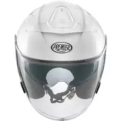 Moto Jet Мотошлем in Premier JT5 U8 White Fiber