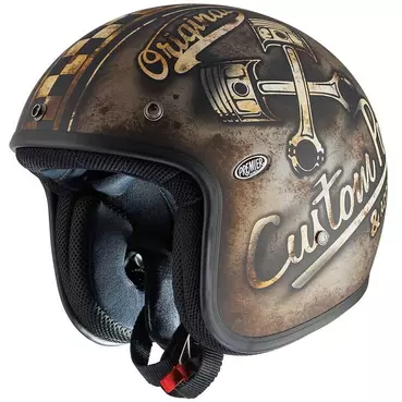 Premier Custom Jet Motorcycle Мотошлем CLASSIC OP9BM
