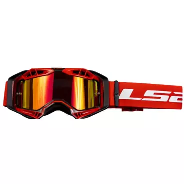 Ls2 Aura Pro Goggle Black Red Красный