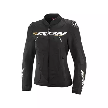 Ixon Ionix Lady мотокуртка Black White Белый