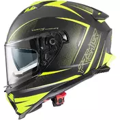 Premier Integral Motorcycle Мотошлем TYPHOON FRY9BM Matt Black Yellow Fluo