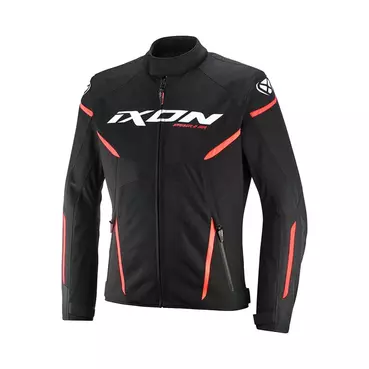 Ixon Striker 2 Air Wp мотокуртка Black White Red Красный