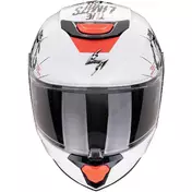 Scorpion EXO-JNR BOUM Full Face Child Motorcycle Мотошлем White Black