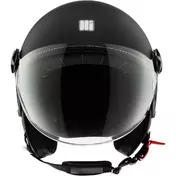 Motocubo 718 BEETLE EVO Jet Motorcycle Мотошлем Matt Black (22.06)