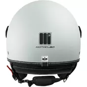 Motocubo 718 BEETLE EVO Jet Motorcycle Мотошлем White (22.06)