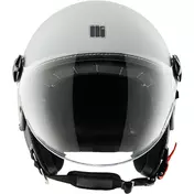 Motocubo 718 BEETLE EVO Jet Motorcycle Мотошлем White (22.06)