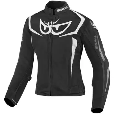 Berik Bad Eye Lady мотокуртка Black White Черный
