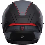 Stormer BLAST TRON Matt Metal Red Full Face Motorcycle Мотошлем