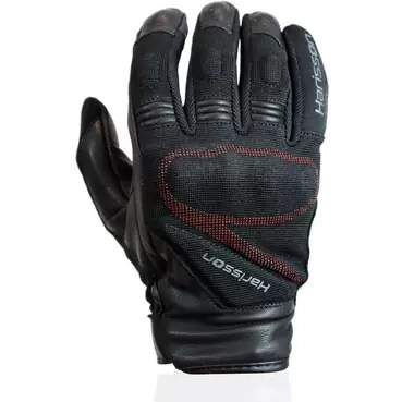 Harisson SMOKE Black Red Motorcycle мотоперчатки