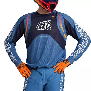 Troy Lee Designs Se Pro Air Pinned Jersey Blue Синий