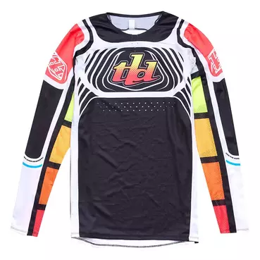 Troy Lee Designs Gp Pro Wavez Kid Jersey Black Черный