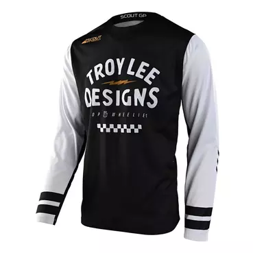 Troy Lee Designs Scout Gp Ride On Jersey Black Черный