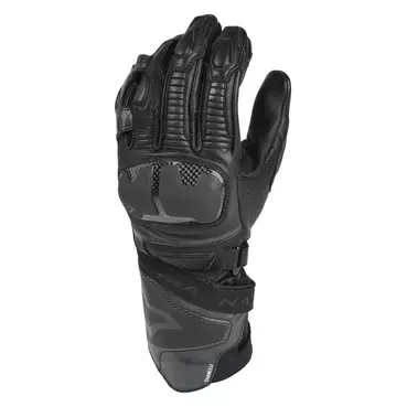 MACNA Thandor perforated leather gloves Черный