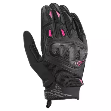 IXON Rise Air 2 woman summer gloves Black / Fushia