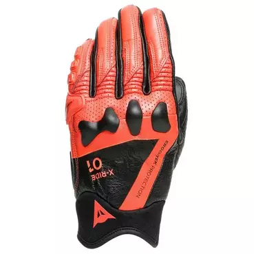 DAINESE OUTLET X Ride gloves Black / Fluo Red