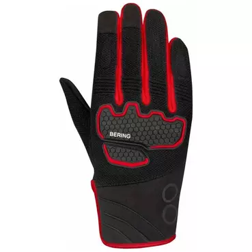 BERING Breeze summer gloves Красно-черный