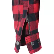 Harisson RANGER LADY Women's Motorcycle Overshirt Black Red