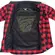 Harisson RANGER LADY Women's Motorcycle Overshirt Black Red