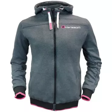 Harisson STINGRAY LADY Women's Motorcycle Sweatshirt Grey