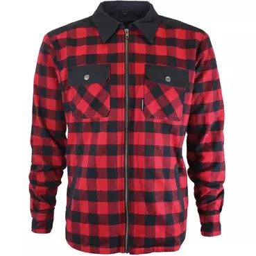 Harisson RANGER Red Black Motorcycle Overshirt