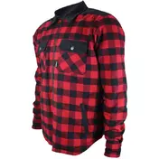 Harisson RANGER Red Black Motorcycle Overshirt
